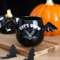 Uniqueful Bat's Brew Bat Wing Mug in Black | Size: 20oz (550ml)