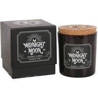 Uniqueful Midnight Moon Bergamot & Neroli Candle in Black | Size: 200g