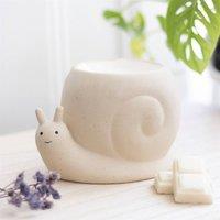 Uniqueful Snail Oil Burner in Beige | Size: 1 Pack