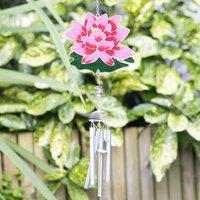 Uniqueful Water Lily Windchime | Size: 1 Pack