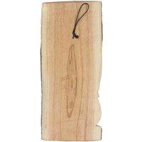 Uniqueful 30cm Wolf Wood Carving in Brown