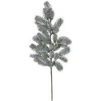 KDMD Verbier Fosted Spray Green Christmas Ornament