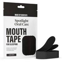 Spotlight Oral Care Mouth Tape in Black