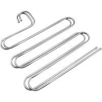 PAWNORA Clothes Pants Trouser Hanger in Silver