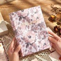 NESTLUNE Pearl Purple Photo Album Holds 300 Photos Photography Storage | Size: 100 cm x 15 cm