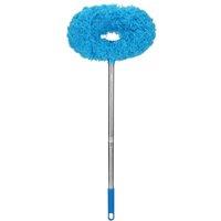 Kelvenix Extendable Feather Duster Telescopic Handle in Blue | Size: 0.6m2