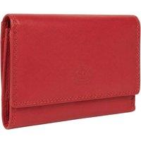 Woodland Leathers Women's Real Leather RFID Purse in Red