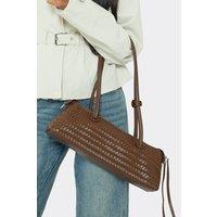 EGO Women's Faux Leather Shoulder Bag in Dark Brown