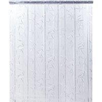 Berkfield Home Window Film Frosted Bamboo Pattern 45x500 cm PVC in Black