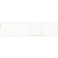 Safetots Multi Panel Room Divider Screw Fit Baby Gate in White | Size: Up to 370 cm