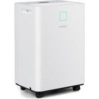 Costway 30 Dehumidifier for Basement 10 L in White