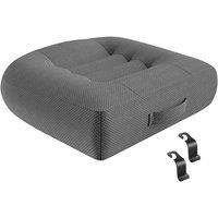 Ventryn Grey Car Seat Cushion Car Booster Heightening Driver Posture Cushion