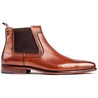 SIMON CARTER Men's Terrier Chelsea Boots in Tan | Size: 7