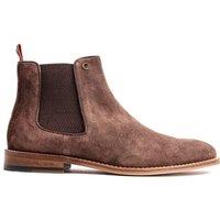 SIMON CARTER Men's Elgar 2 Chelsea Boots in Brown | Size: 8