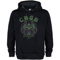 Amplified Men's CBGB Snake Logo Hoodie in Black | Size: Medium