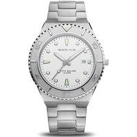 Bering Time Men's 18940-704 40mm Quartz Watch in Silver