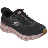 Skechers Women's Arch Fit Glide-Step Pro Golden Pace Trainer in Black | Size: 4
