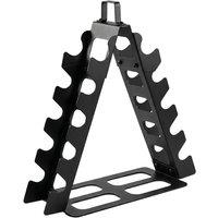 Centra Dumbbell Rack Stand Steel A-Frame Home Gym Weight Storage Holder 180LB in Black