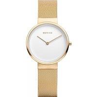 Bering Time Women's 14531-334 Classic 31mm Quartz Watch in Gold