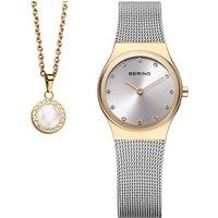 Bering Time Women's 12924-001G Classic 24mm Quartz Watch in Silver