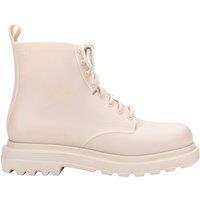 Melissa Shoes Women's Coturno Soft Jelly Boots in Beige | Size: 5