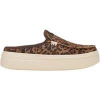 HEY DUDE Women's Austin Lift Classic Brown Leopard | Size: 6