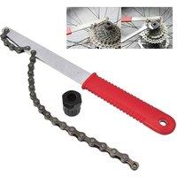 NESTLUNE Bicycle Bike Freewheel Chain Whip Cog Cassette Sprocket in Red | Size: 0-12 m
