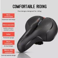 FLAVORA WIDE BIG BUM BIKE BICYCLE GEL CRUISER EXTRA COMFORT in Black | Size: 0-12 m