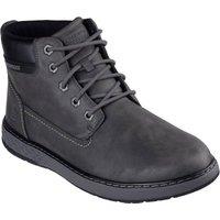Skechers Men's Garlan Deno Ankle Boot in Charcoal | Size: 7