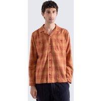 Far Afield Men's Hiro Check Shirt - Red | Size: Medium