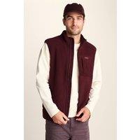 TOG24 Men's 'Brierly' Thermal Sherpa Gilet in Burgundy | Size: XL