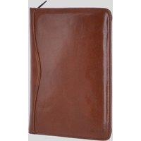 Ashwood Leather Men's A4 Real Leather Document Holder in Tan