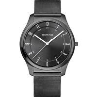 Bering Time Men's 18340-222 Ultra Slim 40mm Quartz Watch in Black