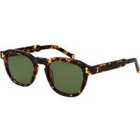 Hally & Son Men's HSA21V 4902S Panthos (Tea Cup) Sunglasses in Brown