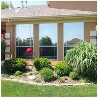 Living and Home 1.52x1m Self-Adhesive One Way Privacy Mirror Window Film in Silver