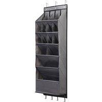 Garden Sanctuary Door Hanging Organizer for Shoes & Bags in Grey