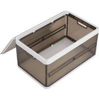 Garden Sanctuary Folding Clothes Organiser Wardrobe Drawer Storage Box in Brown