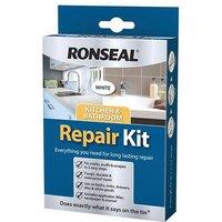 Ronseal Kitchen & Bathroom Repair Kit 60G in White