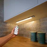 Coopers of Stortford 40cm Motion-Sensor Light Bar with 300 Lumens & Remote Control in White