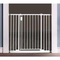 Safetots Extra Wide Hallway Baby Gate Pressure Fit Baby Gate in White | Size: 97 cm - 103 cm