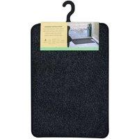 Groundsman Non Slip Door Mat in Black | Size: 90 cm x 60 cm