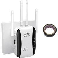 Ventryn WiFi Signal Extender Range Repeater Booster Internet Amplifier WHITE