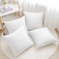 NESTLUNE 4pcs 45x45cm Extra Deep Filed All Sizes Cushion Pads Inserts Fillers in White | Size: 45 cm x 45 cm