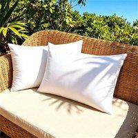 NESTLUNE 4pcs 35x55cm Extra Deep Filed All Sizes Cushion Pads Inserts Fillers in White | Size: 50 cm x 35 cm