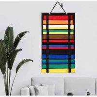 EONLION Martial Arts Belts Karate Belt Display Holder Taekwondo Belts Display in Black