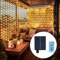 FLAVORA Light Mesh Curtain Fairy String Lights