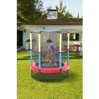 Living and Home Trampoline with Safety Enclosure, Indoor and Outdoor for Kids