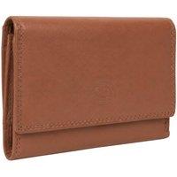 Woodland Leathers Women's Real Leather RFID Purse in Tan