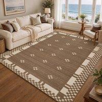 Livabliss Fifth Avenue Diamond Rug in Brown | Size: 200 cm x 275 cm
