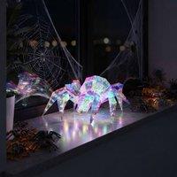 Garden Greatness Illuminated Crystal Spider Decoration | Size: 1 Pack